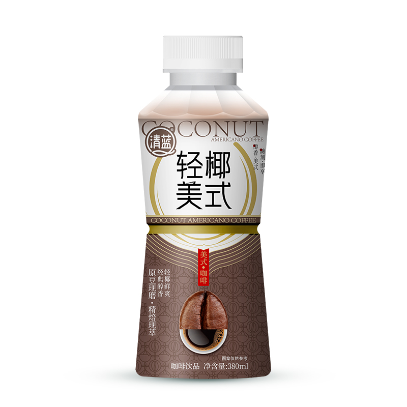 輕椰美式380ml